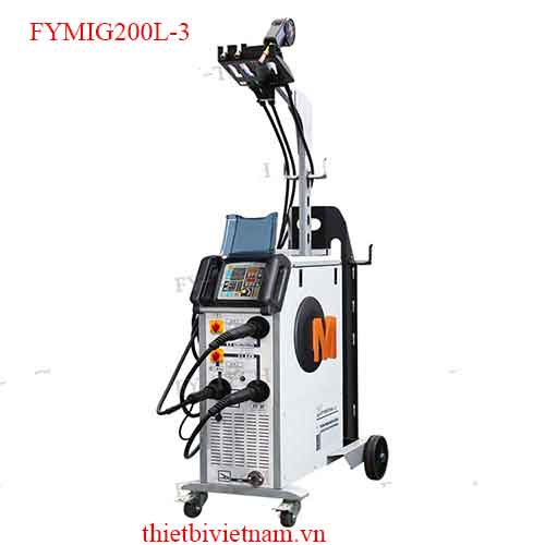 Máy hàn MIG xung đôi biến tần IGBT tiết kiệm năng lượng hãng FY-TECH FYMIG200L-3