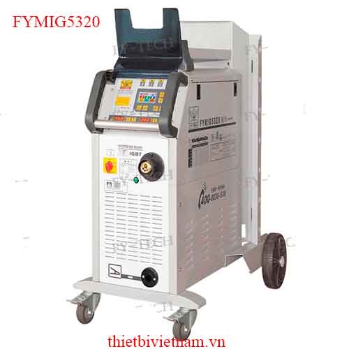 Máy hàn MIG xung đôi biến tần IGBT tiết kiệm năng lượng hãng FY-TECH FYMIG5320