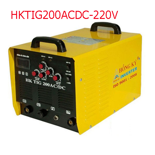 Máy hàn Tig + que Inverter 200 Ampe - 220V  (AC/DC) 