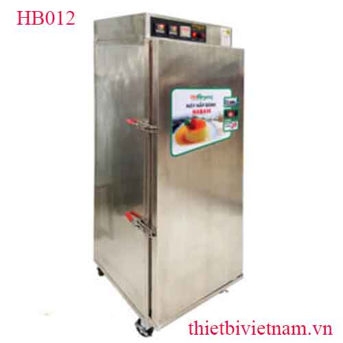 Máy hấp bánh Habavi 12 khay hấp bánh flan, da lợn model HB012