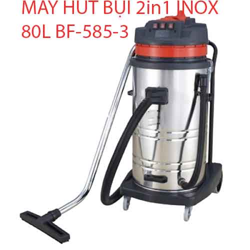 MÁY HÚT BỤI 2in1 INOX 80L BF-585-3