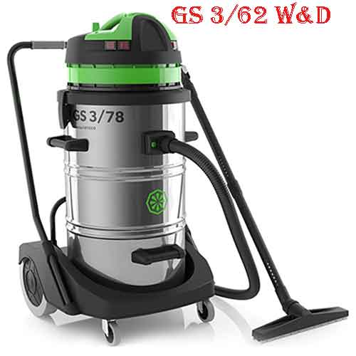 MÁY HÚT BỤI KHÔ VÀ ƯỚT GS 3/62 W&D