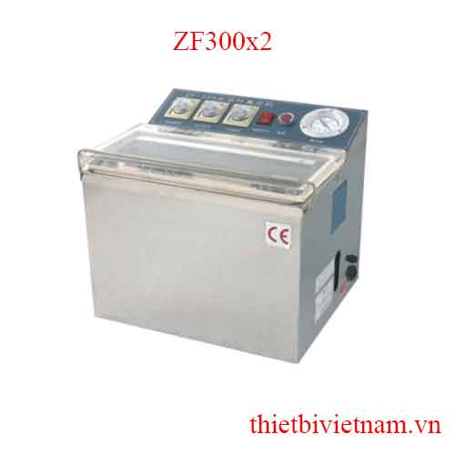 Máy hút chân không chè hai đường hàn ZF300x2