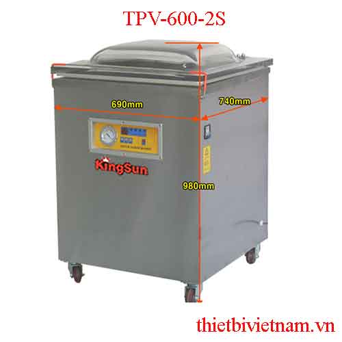 Máy hút chân không TPV-600-2S