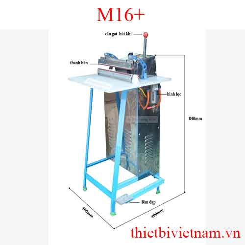 Máy hút chân không vòi ngoài M16+