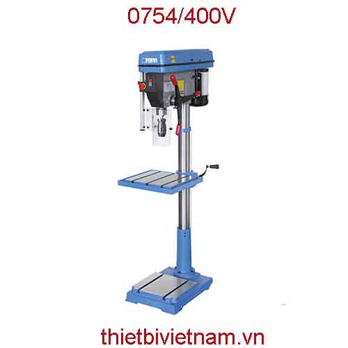 Máy khoan đứng mini trụ thân ∅92mm, hành trình max 120mm hãng Fervi 0754/400V