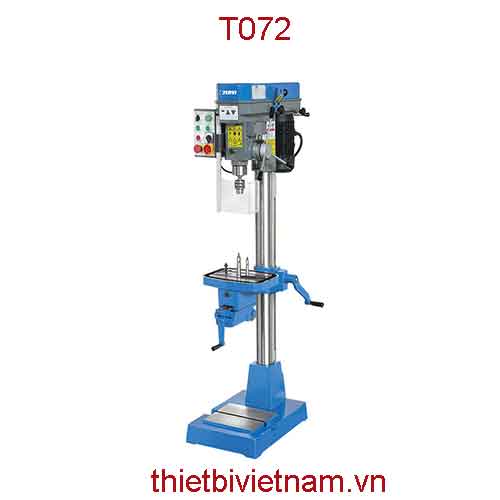 Máy khoan đứng trụ chính Ø98mm, bàn máy 350x280mm hãng Fervi T072