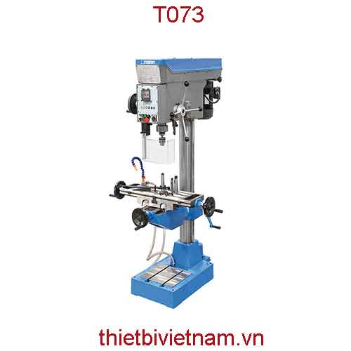Máy khoan, phay bàn máy 730x210mm, khoan trên gang ∅40mm hãng Fervi T073