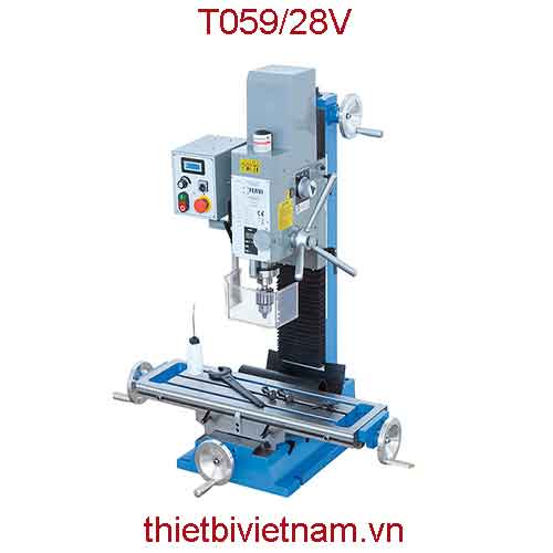 Máy khoan, phay công suất 1100W, khoan thép ∅28mm hãng Fervi T059/28V