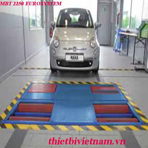 Máy kiểm tra phanh cho xe có tải trọng cầu đến 3.5 tấn MBT-2250 EUROSYSTEM