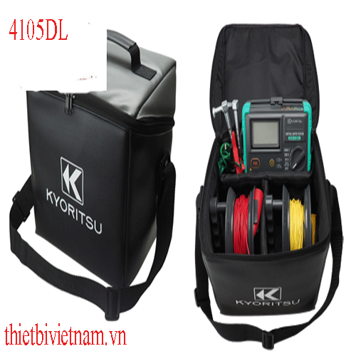 Máy kiểm tra Trái đất Kyoritsu 4105DL (0,00 ~ 2000 Ω)