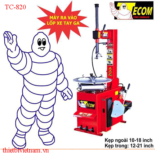 Máy làm lốp xe tay ga TECOM TC-820