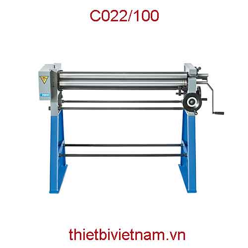 Máy lốc tôn 3 trục độ dày max 2mm hãng Fervi C022/100