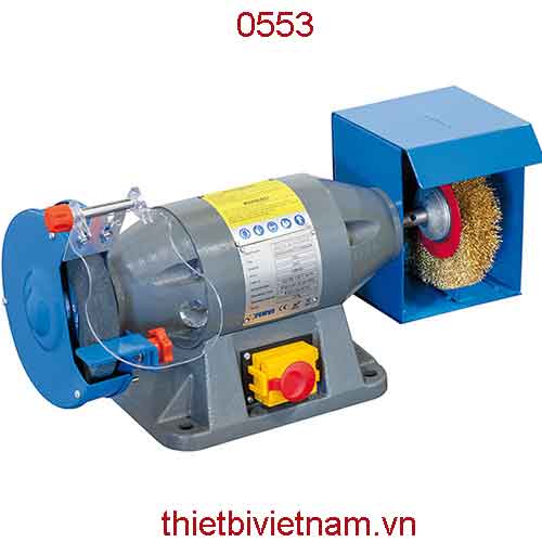 Máy mài kết hợp đá và đĩa cước, đường kính Ø150mm hãng Fervi 0553