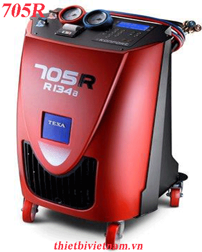 Máy nạp ga điều hòa tự động dùng cho loại ga R134a texa 705R