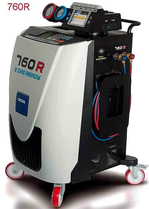 Máy nạp ga điều hòa tự động dùng cho loại ga R134a 