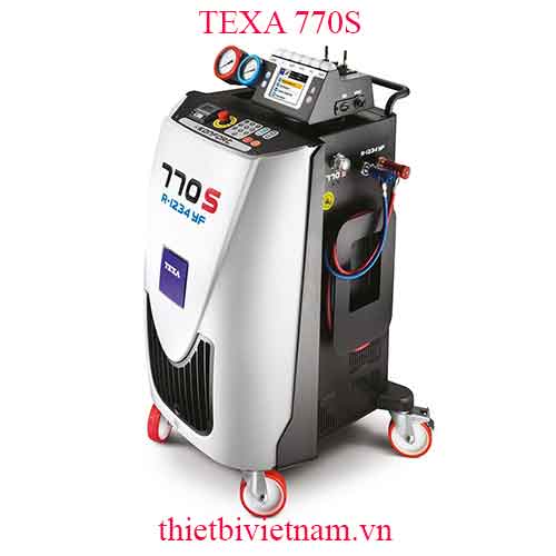 Máy nạp ga điều hòa tự động R1234yf (bao gồm máy in nhiệt) hãng Texa 770S