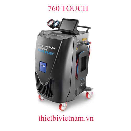 Máy nạp ga điều hòa tự động R1234yf, màn hình cảm ứng (chưa bao gồm máy in nhiệt) hãng Texa 760 TOUCH