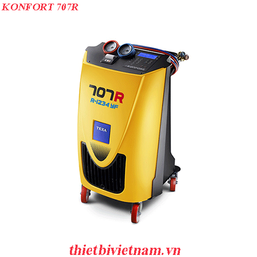Máy nạp gas điều hòa dùng cho khí R1234yf texa Konfort 707R 