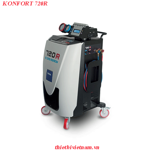 Máy nạp gas điều hòa dùng cho khí R134a và R1234yf KONFORT 720R