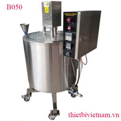 Máy nấu sữa bò, sữa dê, trà sữa 50L/mẻ đa năng model B050
