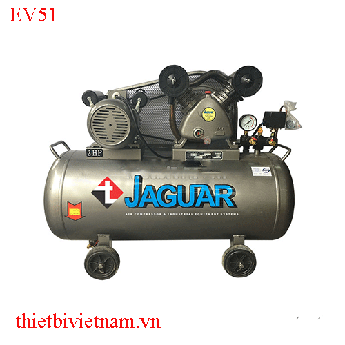 Máy Nén Khí 1 Cấp 2HP Bình 100 Lít Jaguar EV51 220V