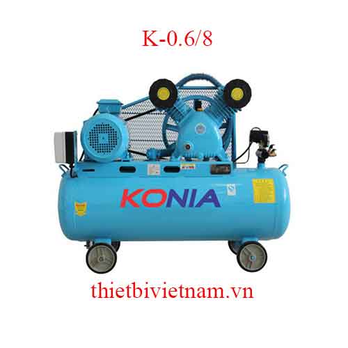 Máy nén khí 1 cấp hãng Konia K-0.6/8 - 5.5HP, 160L, 380V