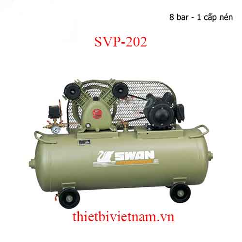 Máy Nén Khí 1 Cấp hãng Swan SVP-202 - 2HP, 85L, 220V