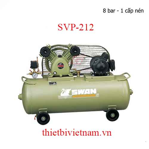Máy Nén Khí 1 Cấp hãng Swan SVP-212 - 1/2HP, 58L, 220V