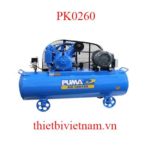 Máy nén khí 1 cấp Puma PK0260 - 0.5HP, 8 bar, 105L, 220V