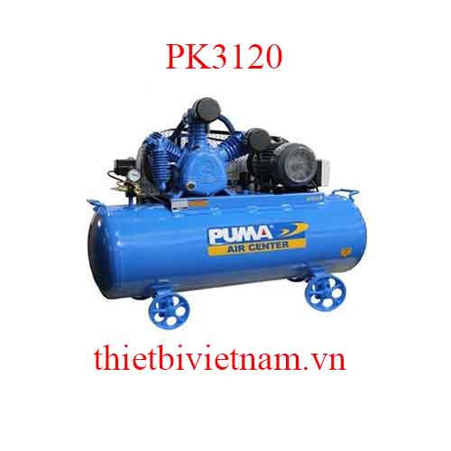 Máy nén khí 1 cấp Puma PK3120 - 3HP, 8 bar, 110L, 380V