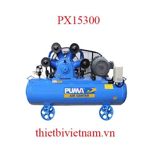 Máy nén khí 1 cấp Puma PX15300 - 15HP, 8 bar, 304L, 380V