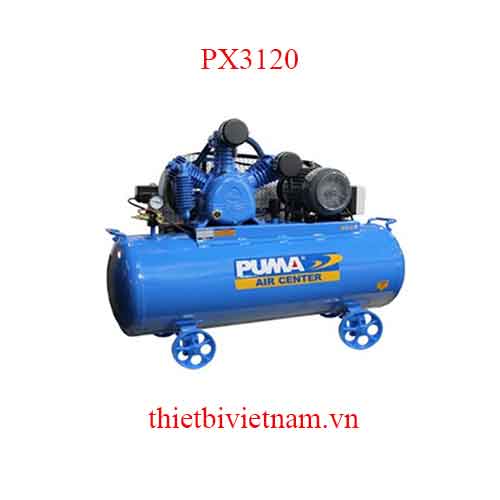 Máy nén khí 1 cấp Puma PX3120 - 3HP, 8 bar, 110L, 380V