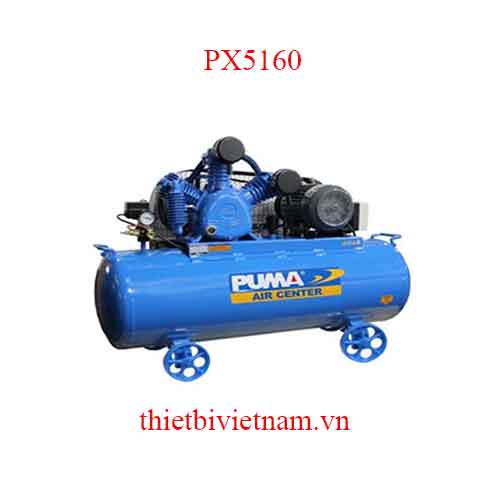 Máy nén khí 1 cấp Puma PX5160 - 5HP, 8 bar, 155L, 380V
