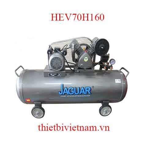 Máy nén khí 2 cấp hãng Jaguar HEV70H160 - 3HP, 160L, 220V