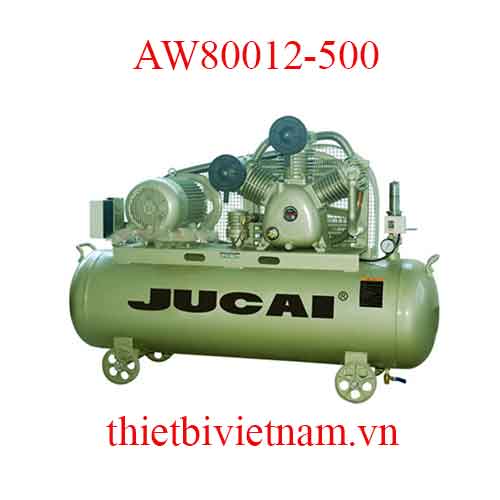 Máy Nén Khí 2 Cấp hãng Jucai AW80012-500 - 10HP, 12 bar, 500L, 380V