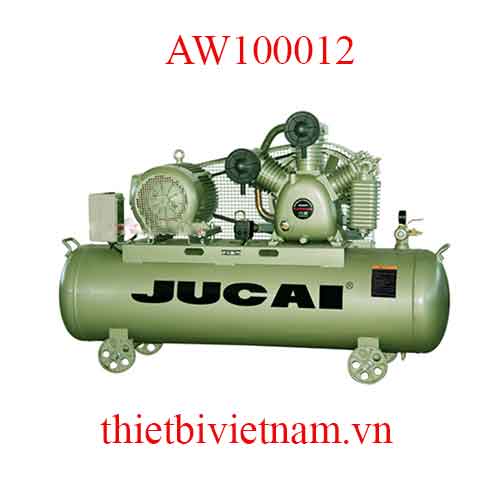 Máy Nén Khí 2 Cấp hãng Jucai chính hãng AW100012 - 15HP, 12 bar, 500L, 380V