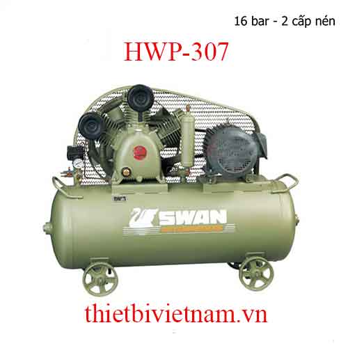 Máy Nén Khí 2 Cấp hãng Swan HWP-307 - 7.5HP, 237L, 380V