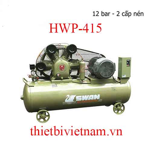 Máy Nén Khí 2 Cấp hãng Swan HWP-415 - 15HP, 300L, 380V