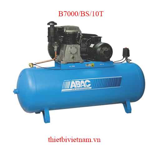 Máy nén khí ABAC 10HP Model B7000/BS/10T nén không bình