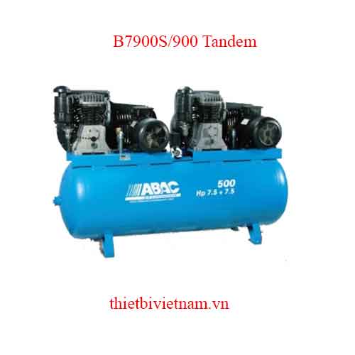 Máy nén khí ABAC 30HP Model B7000S/900 Tandem