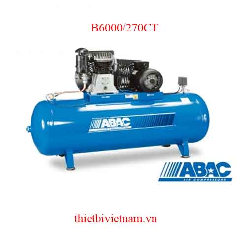 Máy nén khí ABAC 7.5 HP Model B6000/270CT