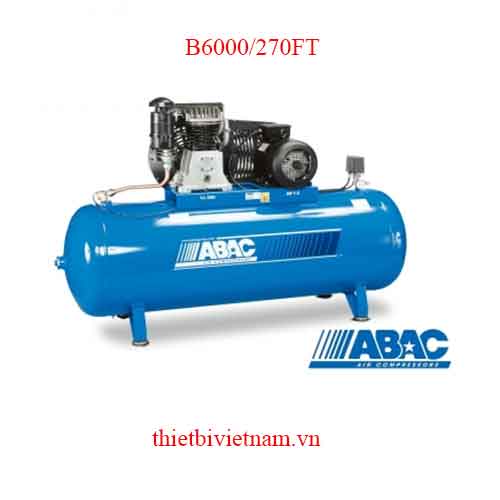 Máy nén khí ABAC 7.5 HP Model B6000/270FT