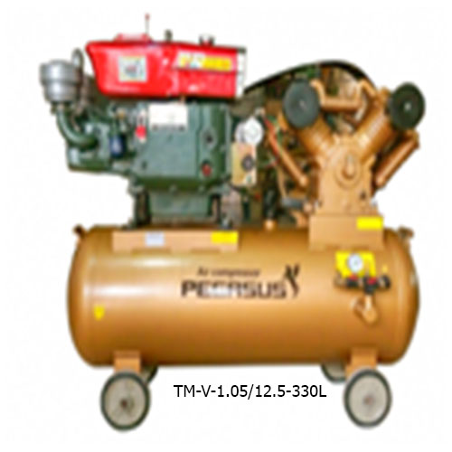 MÁY NÉN KHÍ CHẠY BẰNG DẦU DIESEL TM-V-1.05/12.5-330L