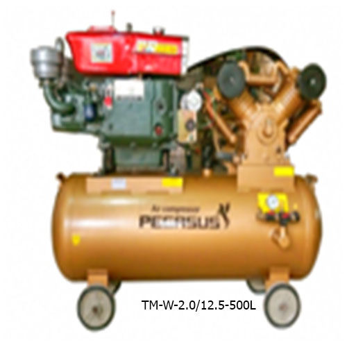 MÁY NÉN KHÍ CHẠY BẰNG DẦU DIESEL TM-W-2.0/12.5-500L
