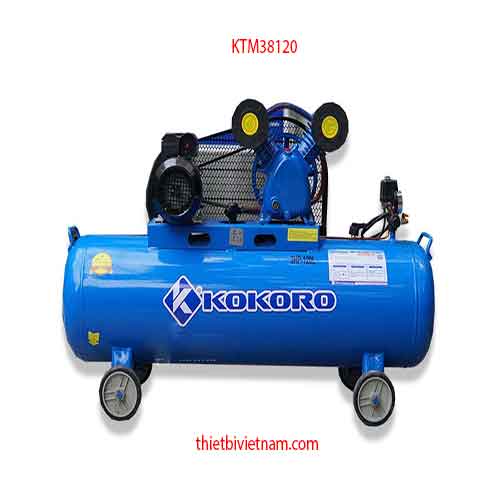 Máy nén khí cho tiệm rửa xe máy hãng Kokoro MODEL KTM38120