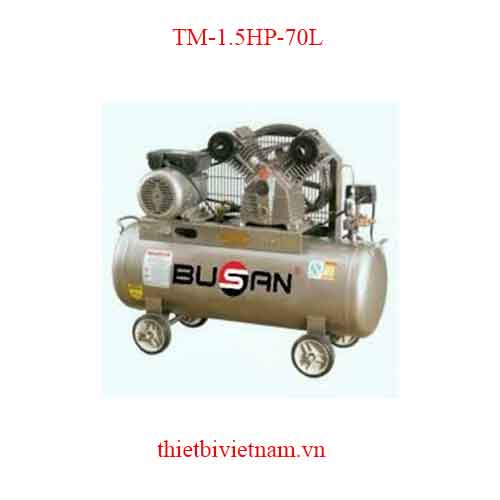 MÁY NÉN KHÍ DÂY ĐAI BUSAN-1.5HP-70L TM-1.5HP-70L