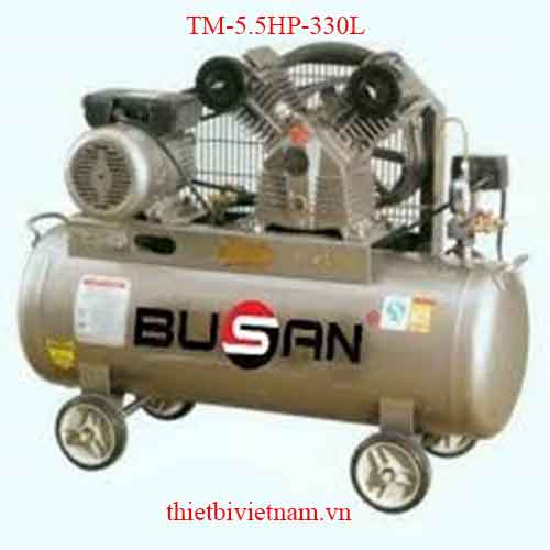 MÁY NÉN KHÍ DÂY ĐAI BUSAN-5.5HP-330L TM-5.5HP-330L