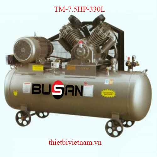 MÁY NÉN KHÍ DÂY ĐAI BUSAN-7.5HP-330L TM-7.5HP-330L