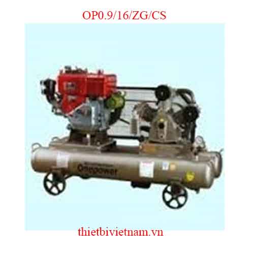 Máy nén khí dây đai Onepower OP0.9/16/ZG/CS
